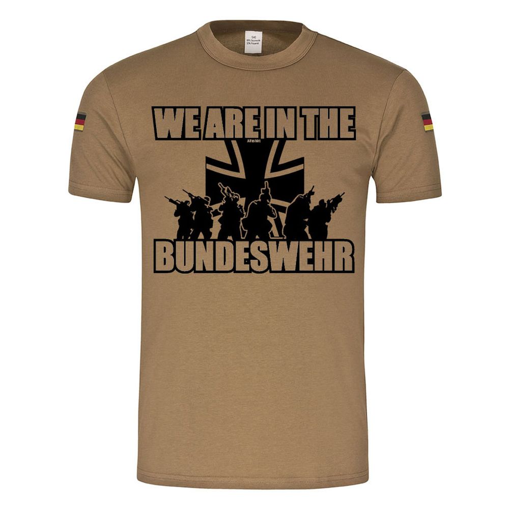 BW Tropen We are in The Bundeswehr German Army Soldat Bund Tropenshirt #23448