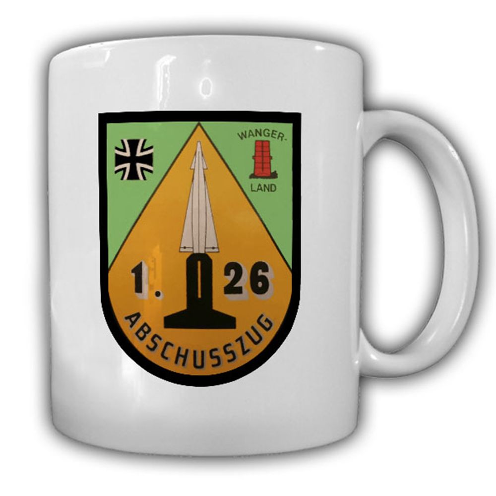 1 FlaRakBtl 26 Abschusszug Flugabwehrraketenbataillon Bundeswehr - Tasse #14741
