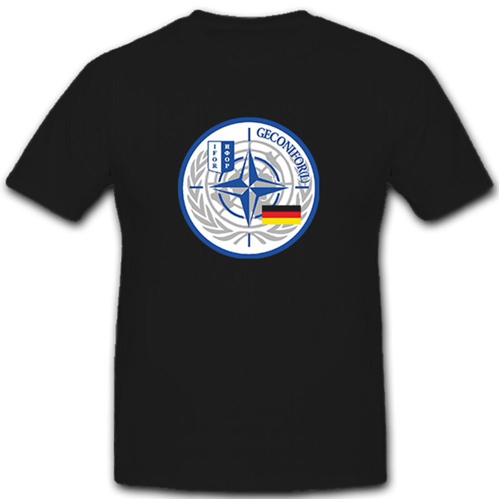 GECONIFOR(L) Militär Wappen Abzeichen - T Shirt #7867