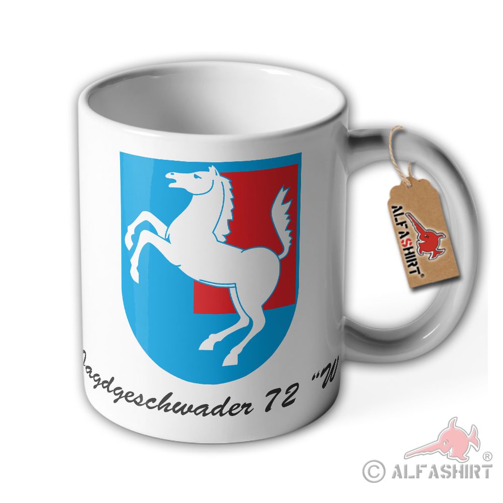 Mug JG 72 Jagdgeschwader Westfalen Bundeswehr Luftwaffe unit coat of arms # 38858