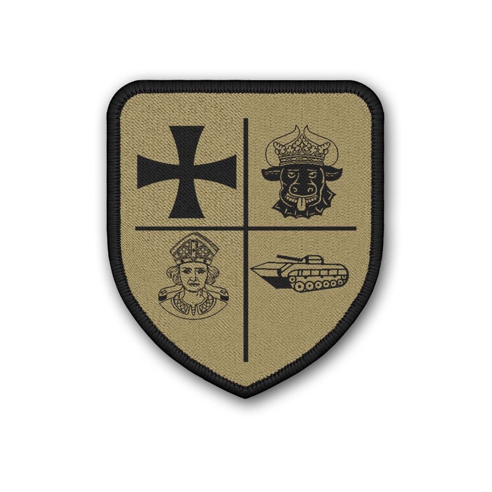 Patch PzGrenBtl 401 coyote brown Panzergrenadierbataillon Kompanie # 32280