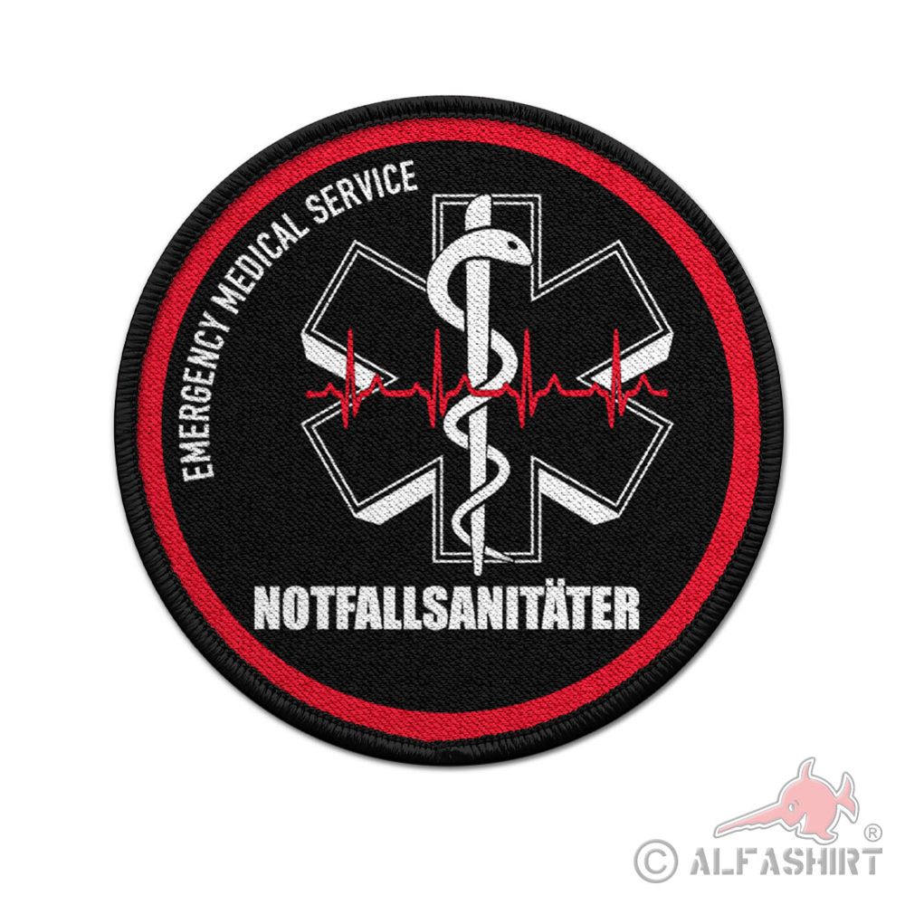 Patch Emergency Medical Service Notfallsanitäter Rettungdienst Medic #40944
