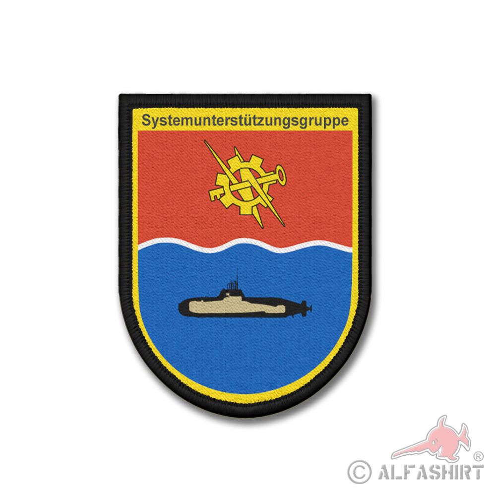 Patch SUG Wappen Marine Verbandsabzeichen Systemunterstützungsgruppe #39263