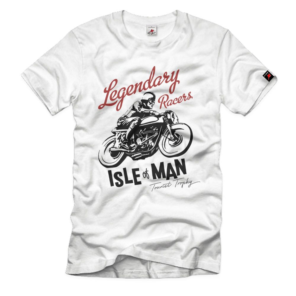 Vintage Racer Tourist Trophy England Motorcycle Racing T-Shirt#38994