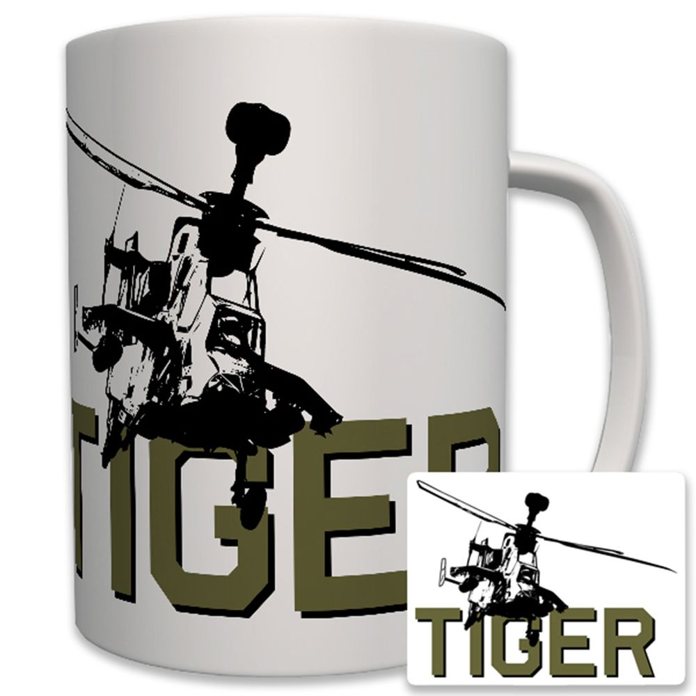 Tiger Helikopter Kampfhubschrauber Bundeswehr BW - Tasse Becher #6275