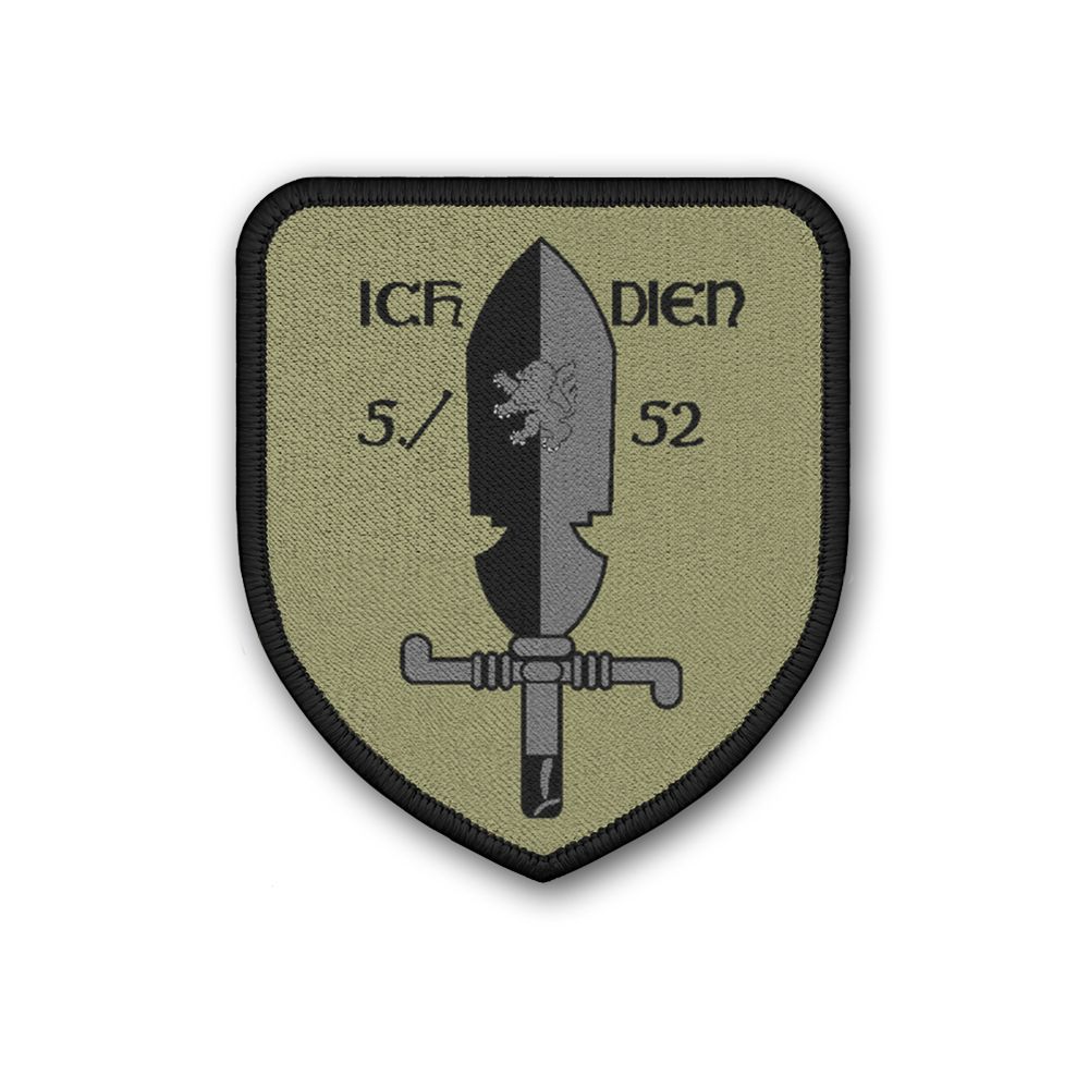 Patch 5 PzGrenBtl 52 Tarn Panzer Grenadier Battalion Rotenburg Bundeswehr # 34186
