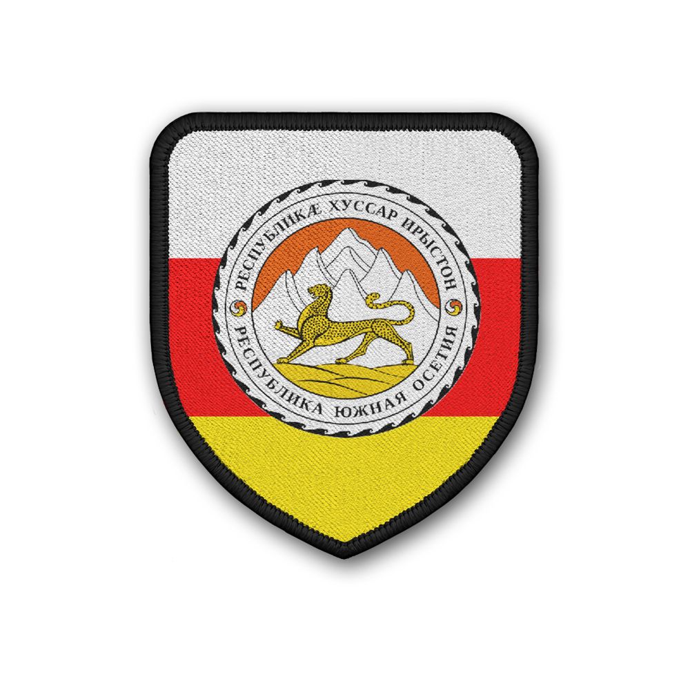 Patch Flag of South Ossetia Flagge Land Wappen Staat Zeichen Aufnäher #21356