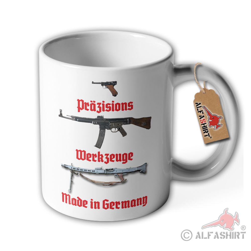 Tasse Präzisons Werkzeug  Gewehr Stg44 MG42 Maschinengewehr #40009