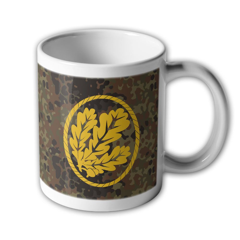 Jäger Jagdschutz Förster Abzeichen Barettabzeichen Bundeswehr Tasse #1957