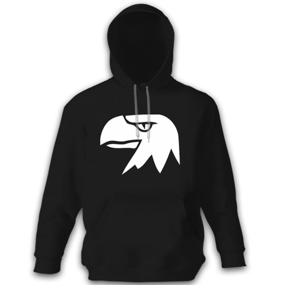 Eagle Head Bird WW 2 WW II - Hoodie Pullover Hoodie # 12376