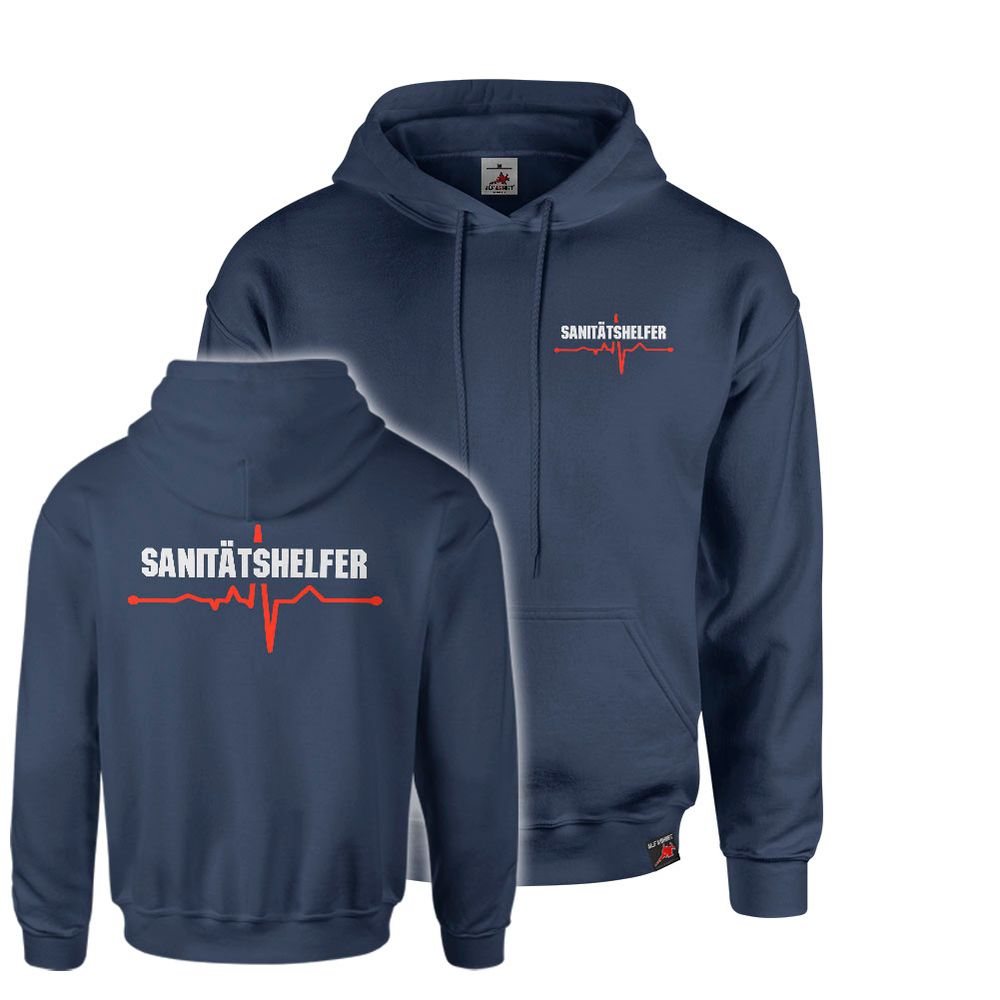 Premium Hoodie Sanitätshelfer Beruf Helfer Bekleidung Pullover #47396