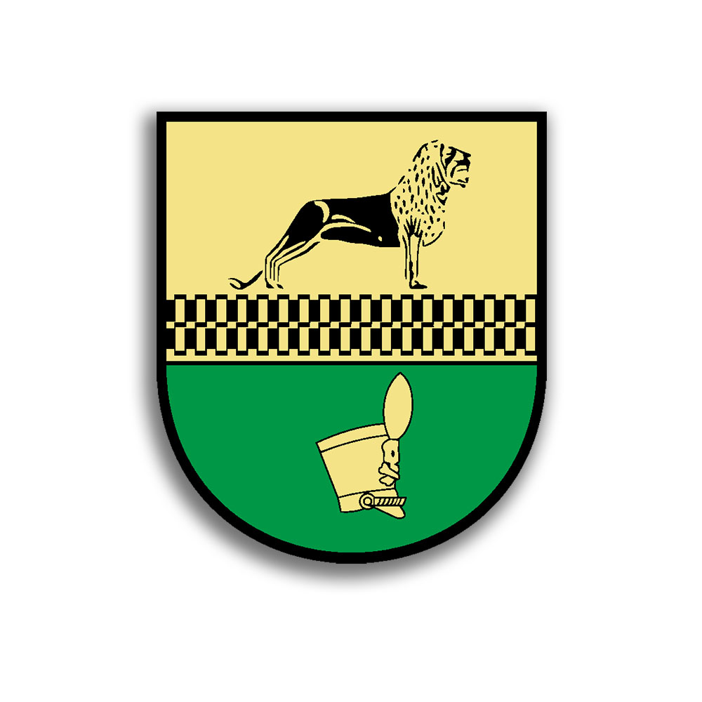 Sticker PzGrenBtl 22 Panzergrenadierbataillon Army barracks 6x7cm A1379
