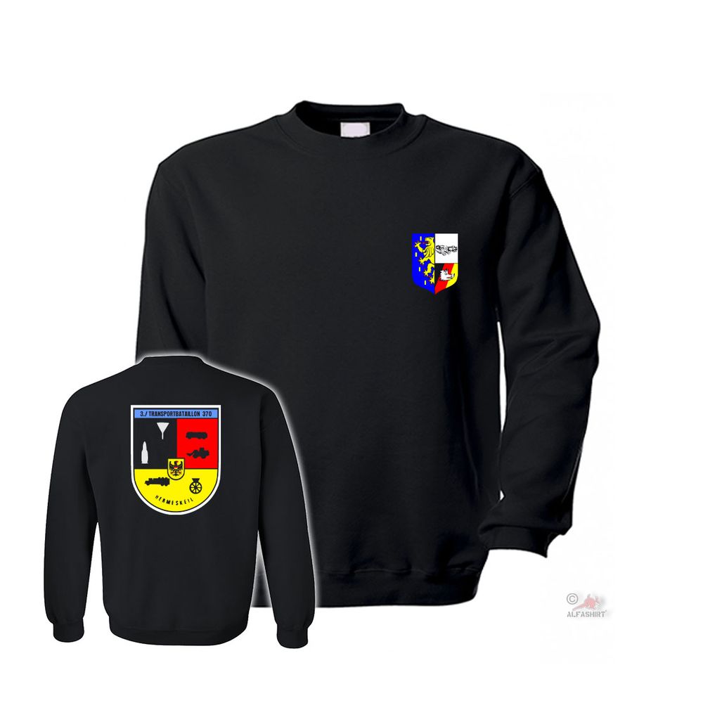 Pulli 3 TrspBtl 370 TRANSPORTBATAILLON 370 BW Hermeskeil Bundeswehr #24844