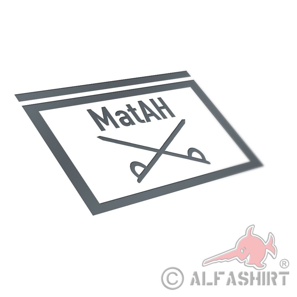 Materialamt of the Army Tactical Mark Bundeswehr Sticker MatAH 18x15 # A4871
