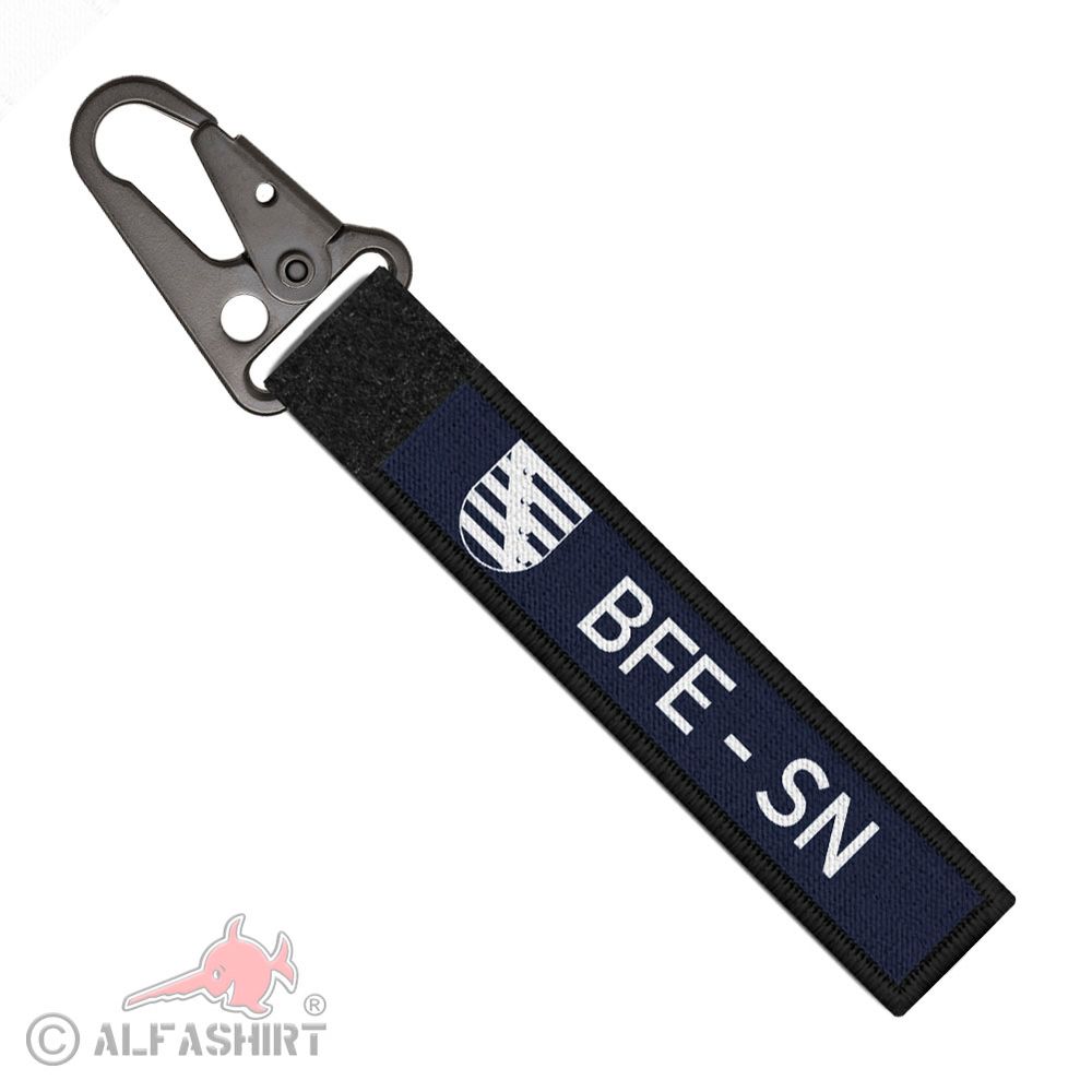 Tactical key ring BFE Saxony SN police key hook # 37767