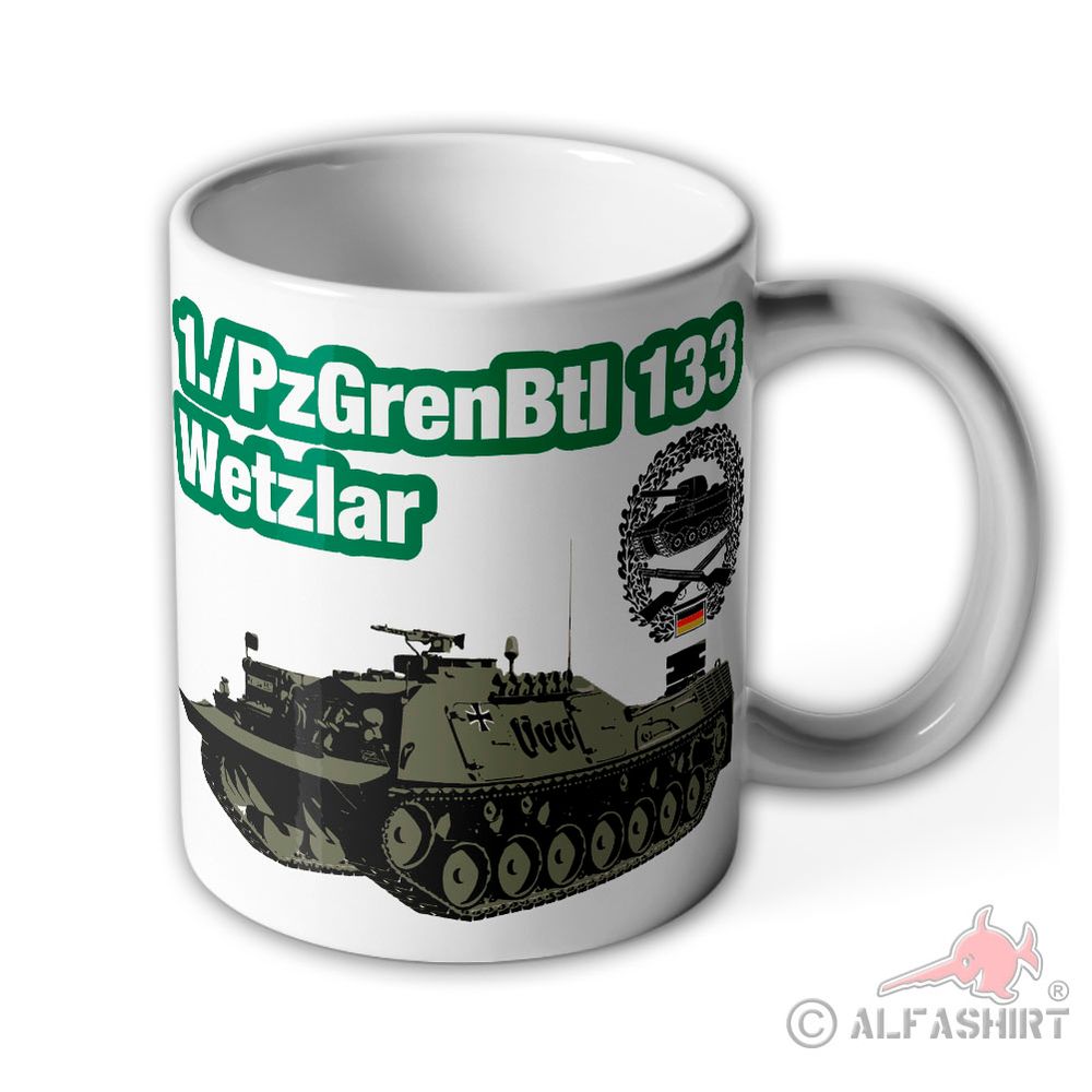 Cup 3 PzGrenBtl 133 Bergepanzer 2 Standard Wetzlar Panzergrenadier #41216