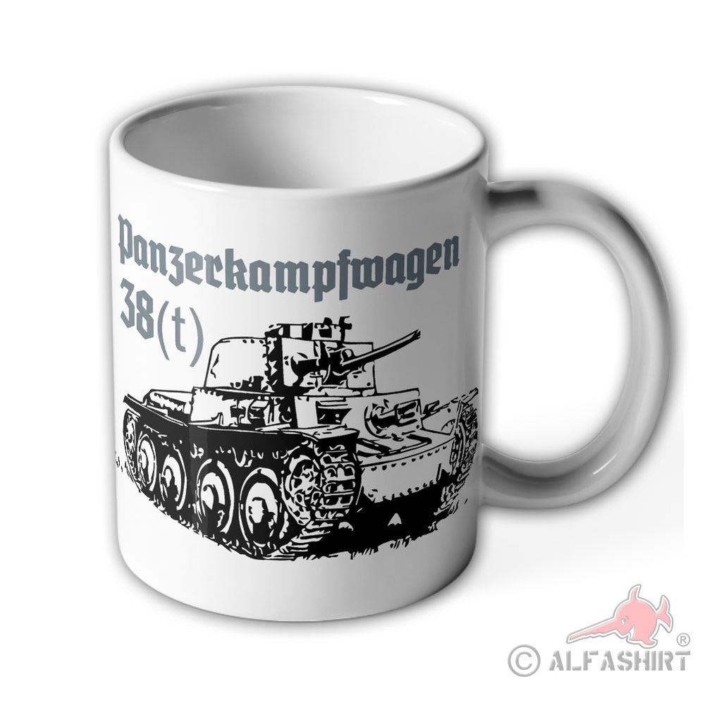 Panzerkampfwagen 38t Panzer Tasse #38126