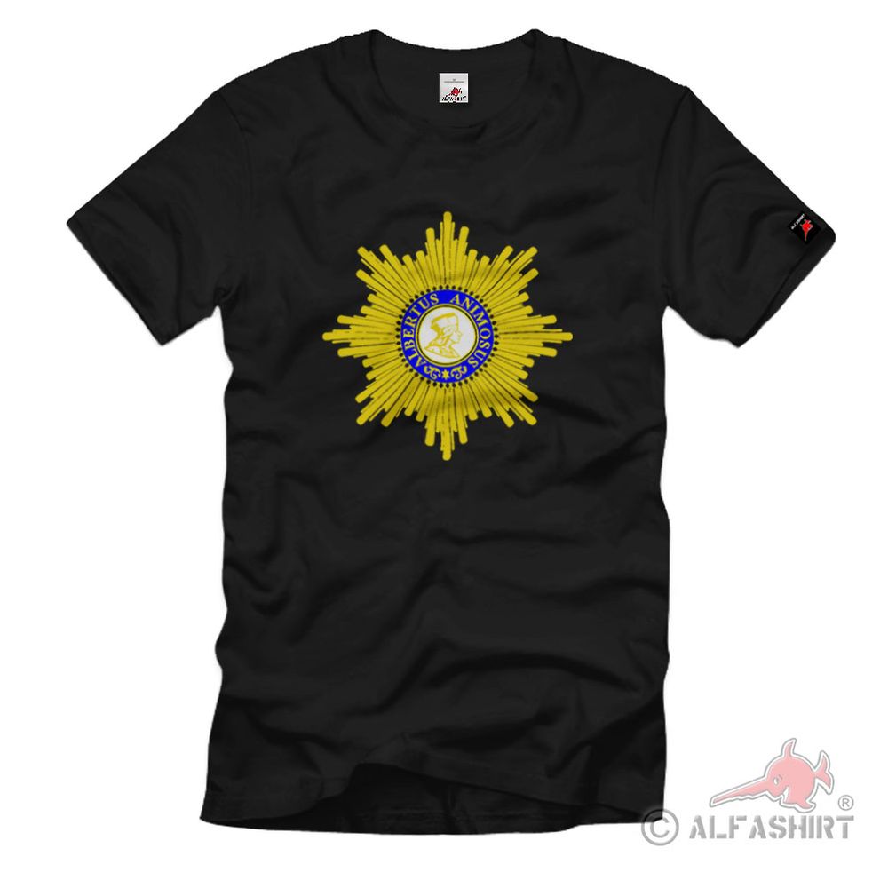 Albrechts Orden Bruststern zum Großkreuz Sachsen König Albertus T-Shirt#664