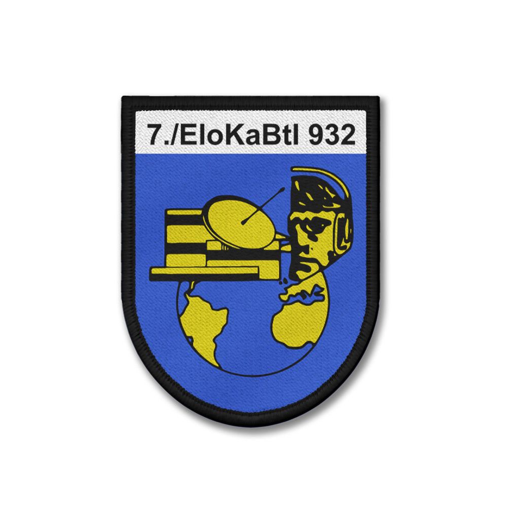 Patch 9x7cm 7. Kompanie EloKaBtl 392 Bataillon Elektronische Aufklärung#47213