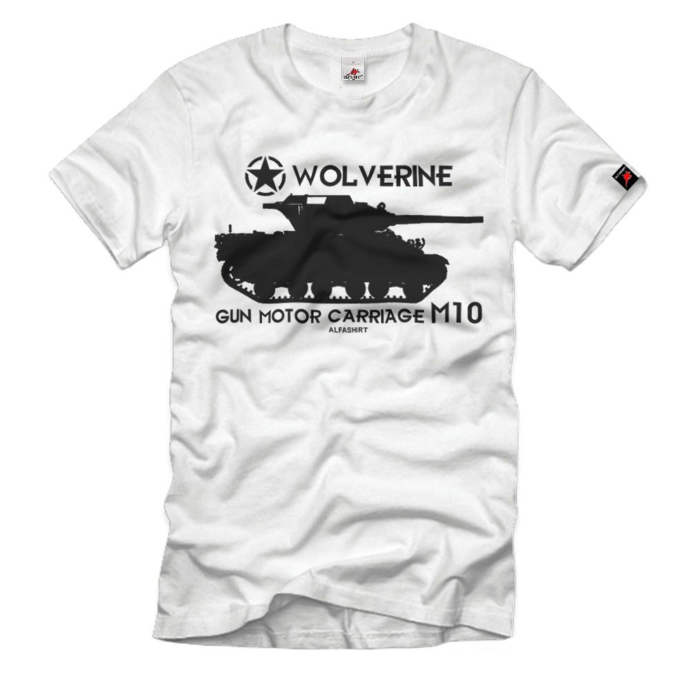 Wolverine Panzer Gun Motor Carriage M10 Jagdpanzer T-Shirt # 32946