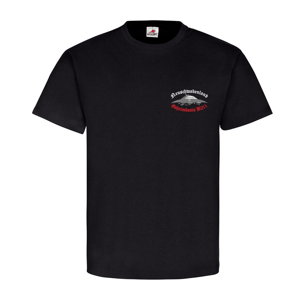 Haunebu Flugscheibe Neuschwabenland Deutschland Ufo Luftwaffe- T Shirt #8023