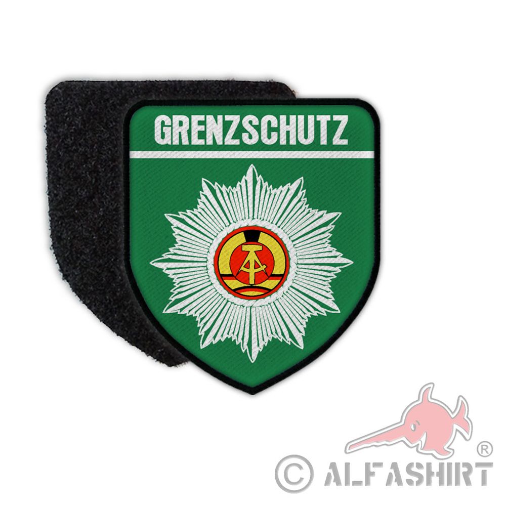 Patch DDR border guard border troop badge East Germany star # 34084