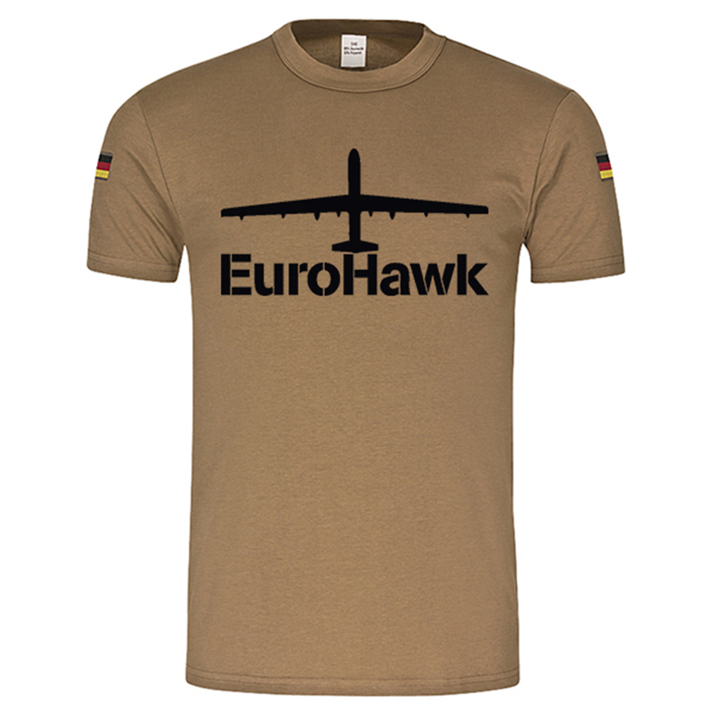 BW Tropics Euro Hawk plane Bundeswehr original tropical shirt # 15003