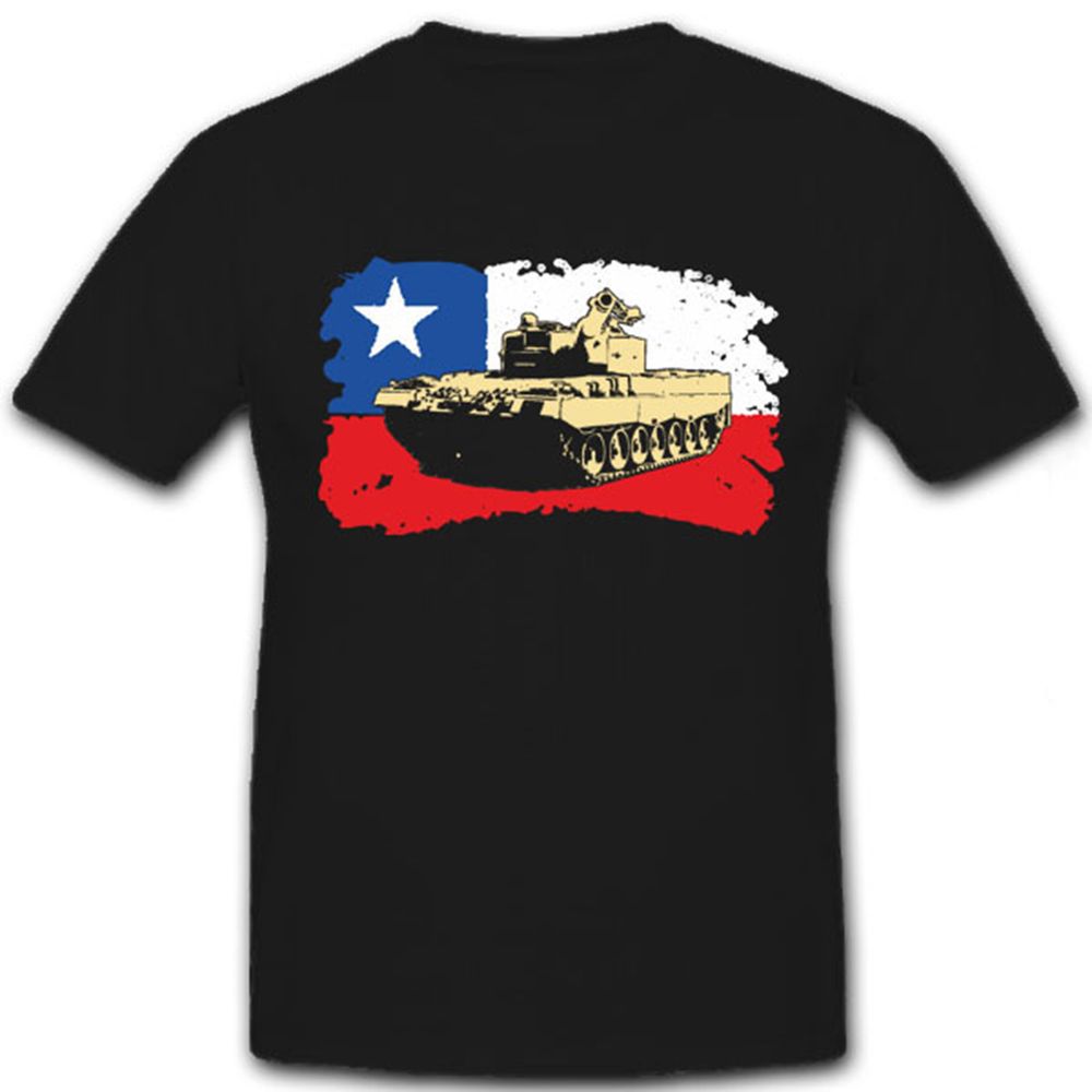 Chile Leopard 2 A4 CHL Panzer Tank leopard Ejército de Chile - T Shirt #6946