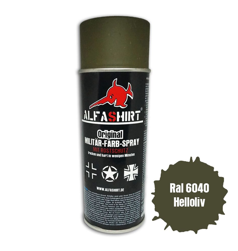 Ral 6040 Helloliv Bund Tropentarn Wüste ISAF Farbe Bundeswehr BW #25375