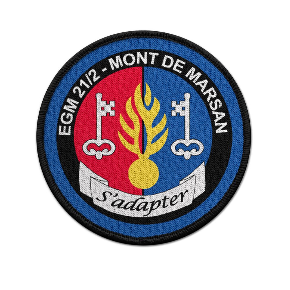 Patch EGM 21-2 Mont-de-Marsan Escadron de Gendarmerie Mobile #33956