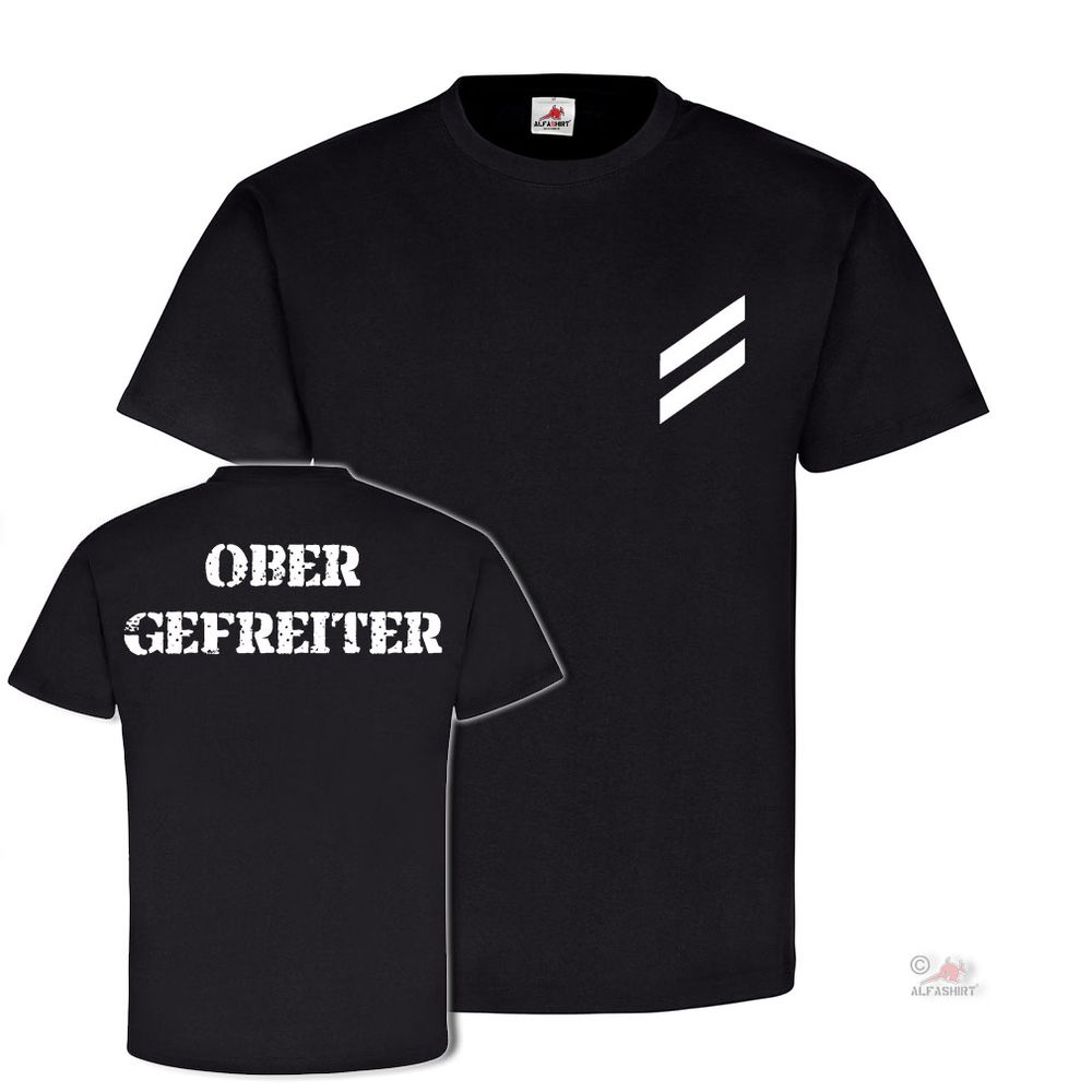 Obergefreiter Dienstgrad Bundeswehr Uniform AGA Reservist Veteran T Shirt#20237