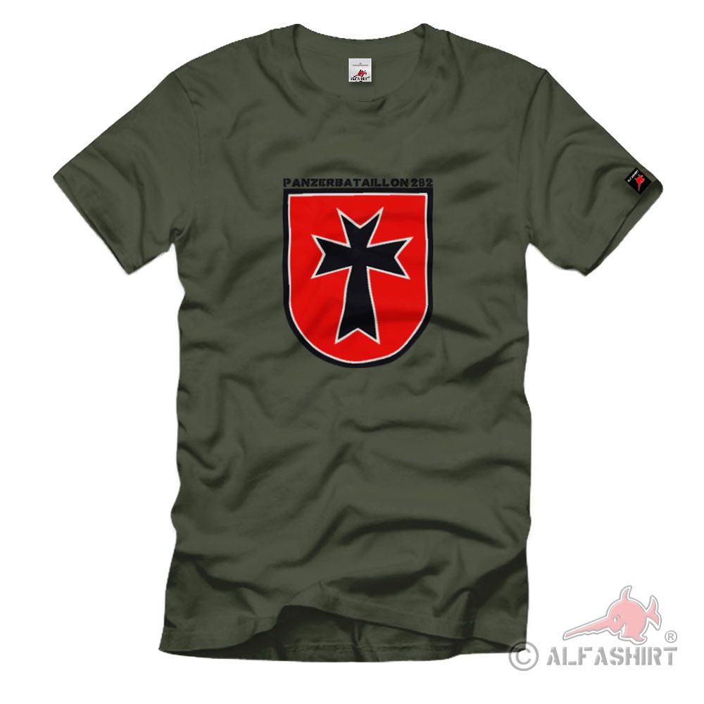 PzBtl 282 Bataillon Panzerbataillon Truppe Verband Bundeswehr - T Shirt #1399