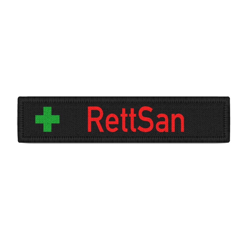 Namensschild Rettungssanitäter RettSan Patch Feuerwehr NFS RSin RTW #39565