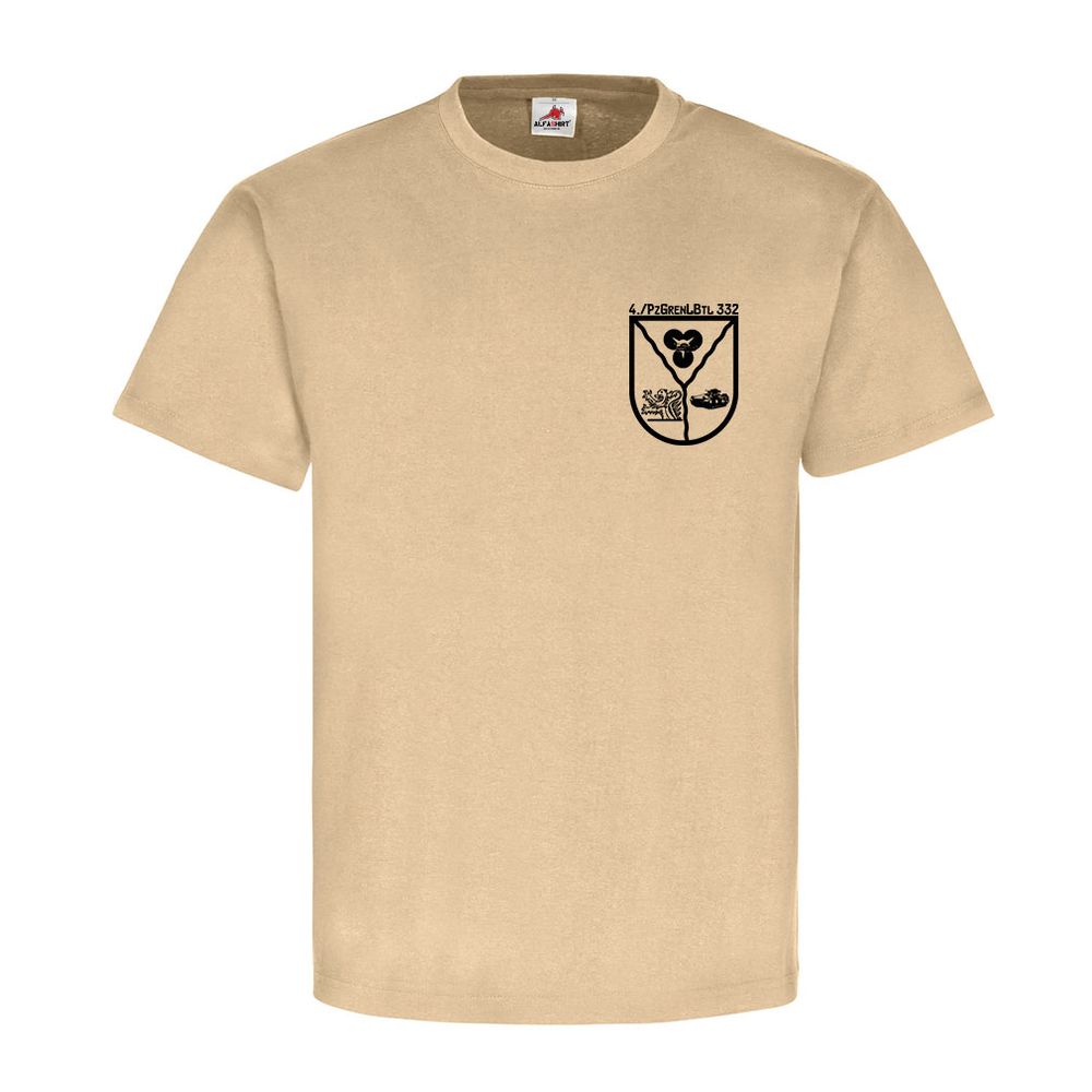 4. PzGrenBtl. 323 Weserdorf Panzergrenadierbataillon Bundeswehr - T Shirt #6615