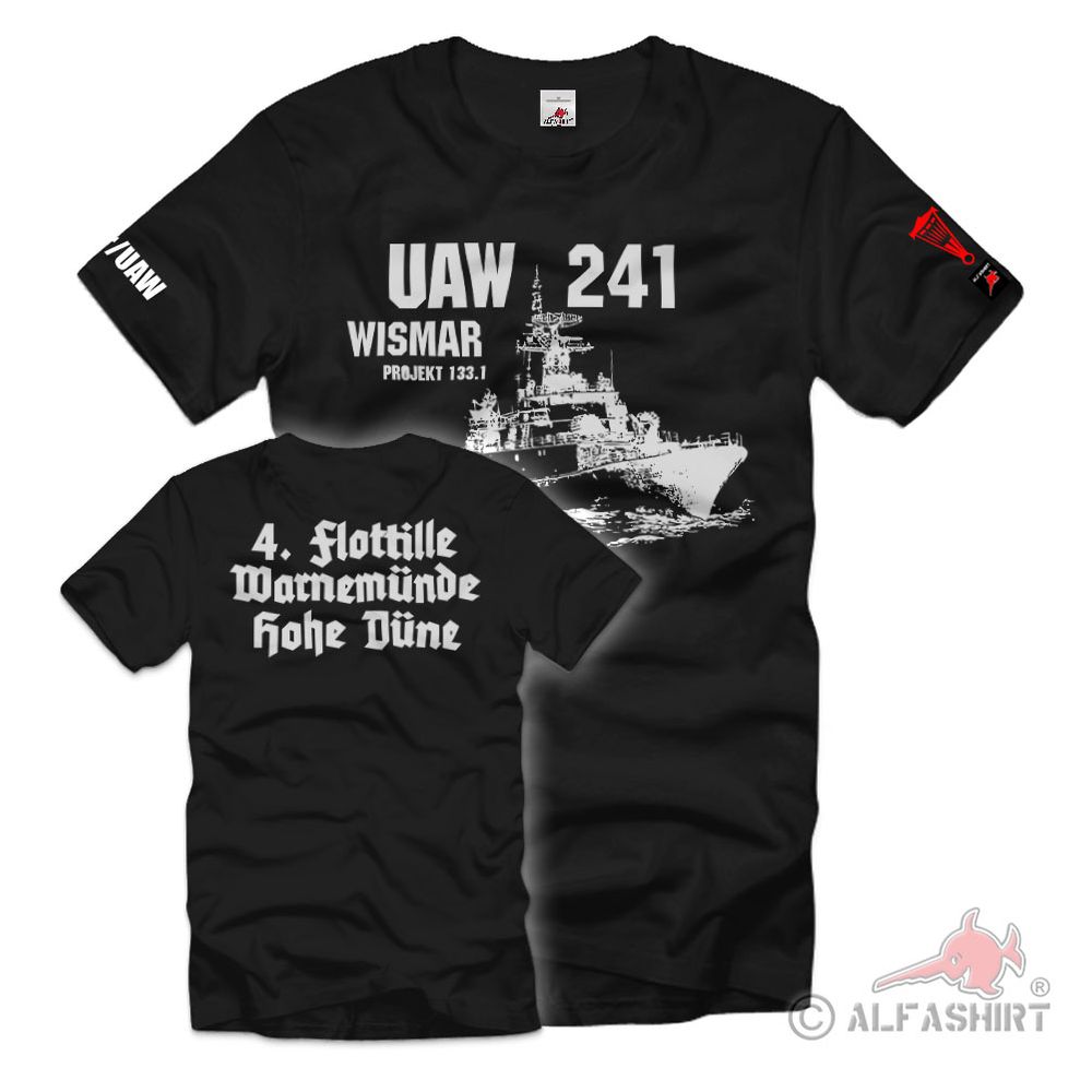 UAW 241 Wismar Projekt 133 1 Parchim-Klasse Volksmarine Marine T Shirt #39373
