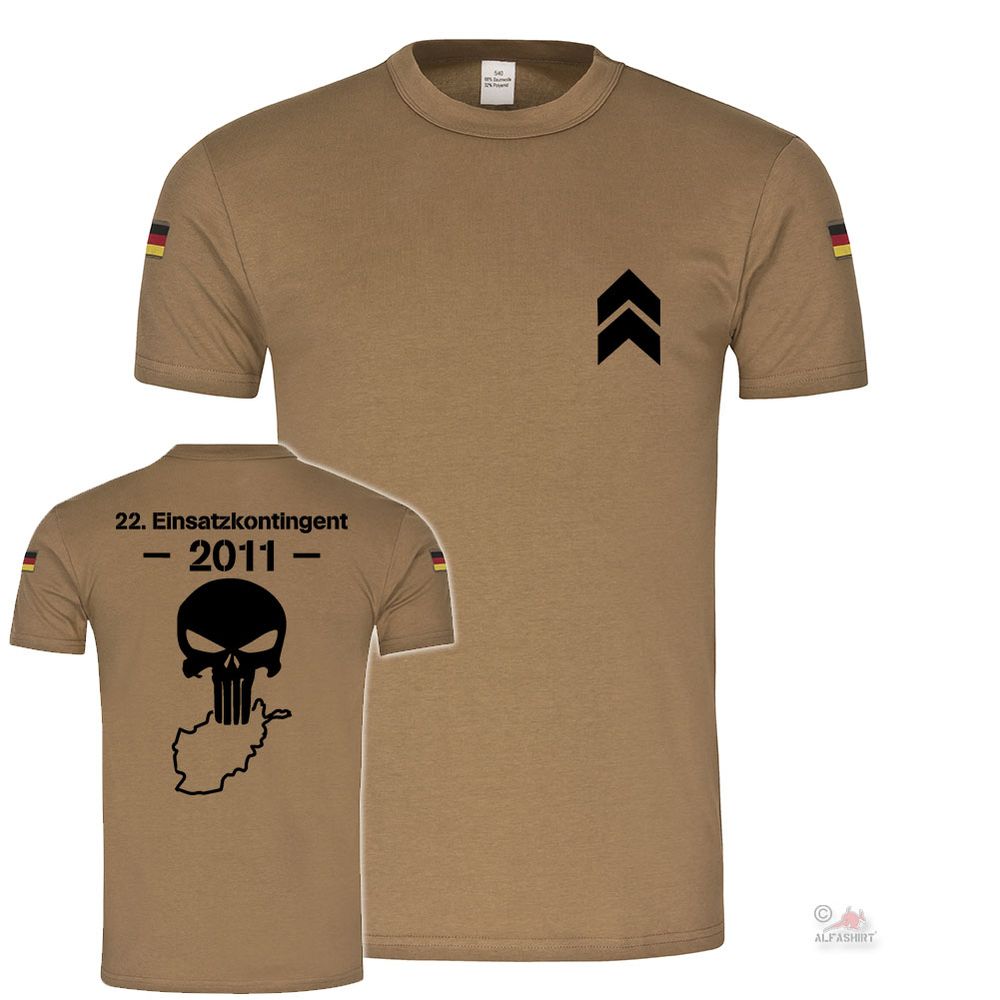 ISAF contingent use 22 Sergeant KUNDUZ TASK FORCE BW tropical shirt # 20105