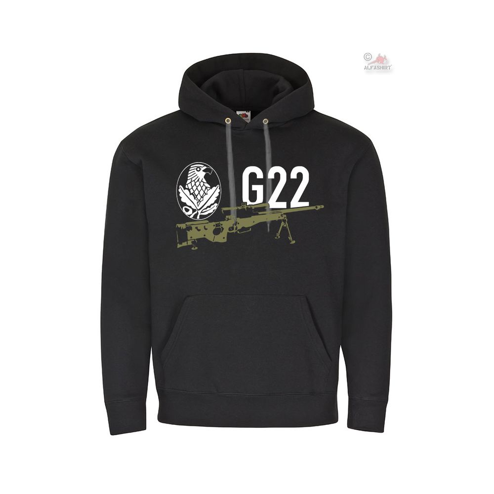 G22 Scharfschützengewehr Scharfschützen Einheit Abzeichen Sniper Hoodie #27824