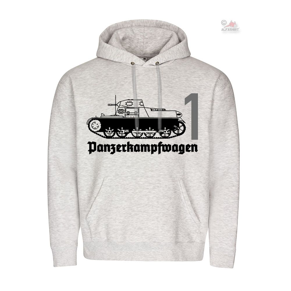 Panzer 1 Panzerkampfwagen I PzKpfw Wk MG13 30er Jahre - Kapuzenpullover #18721