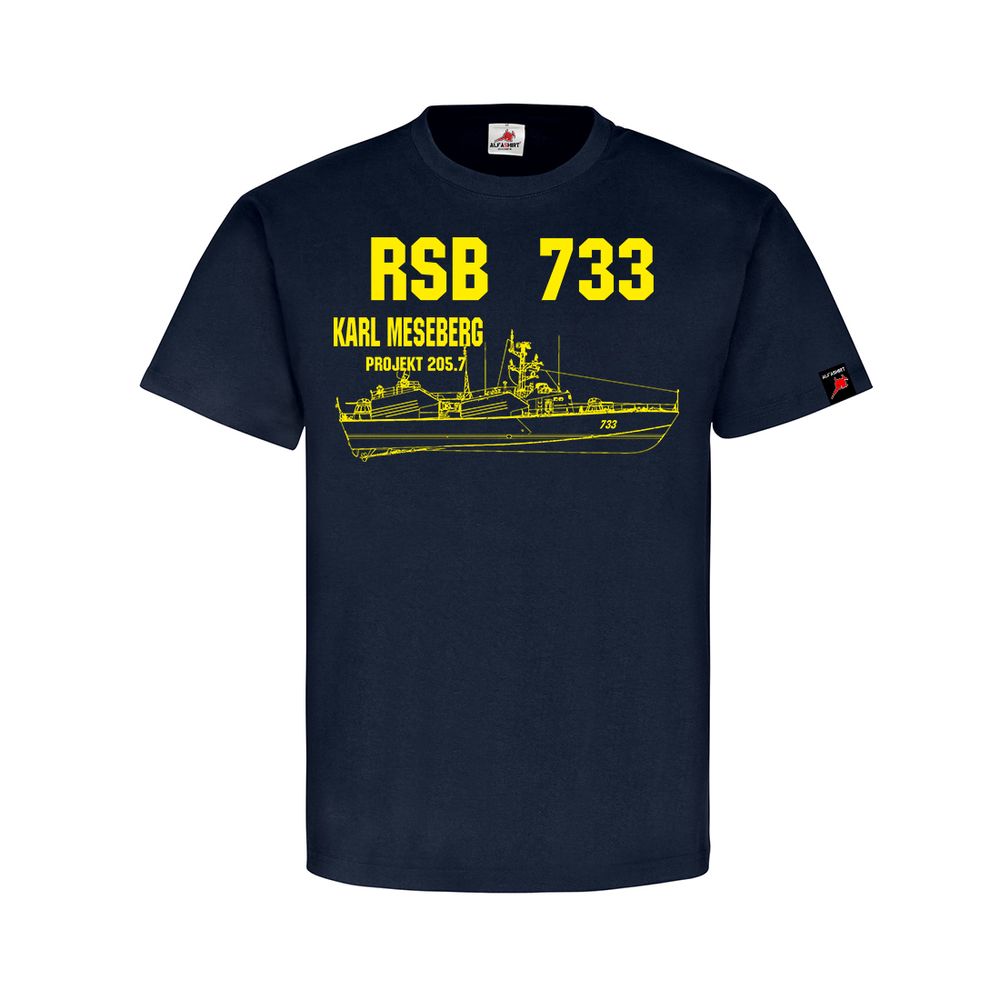 RSB 773 Meseberg Projekt 205 7 Osa-Klasse Besatzung Volksmarine T Shirt  #31791