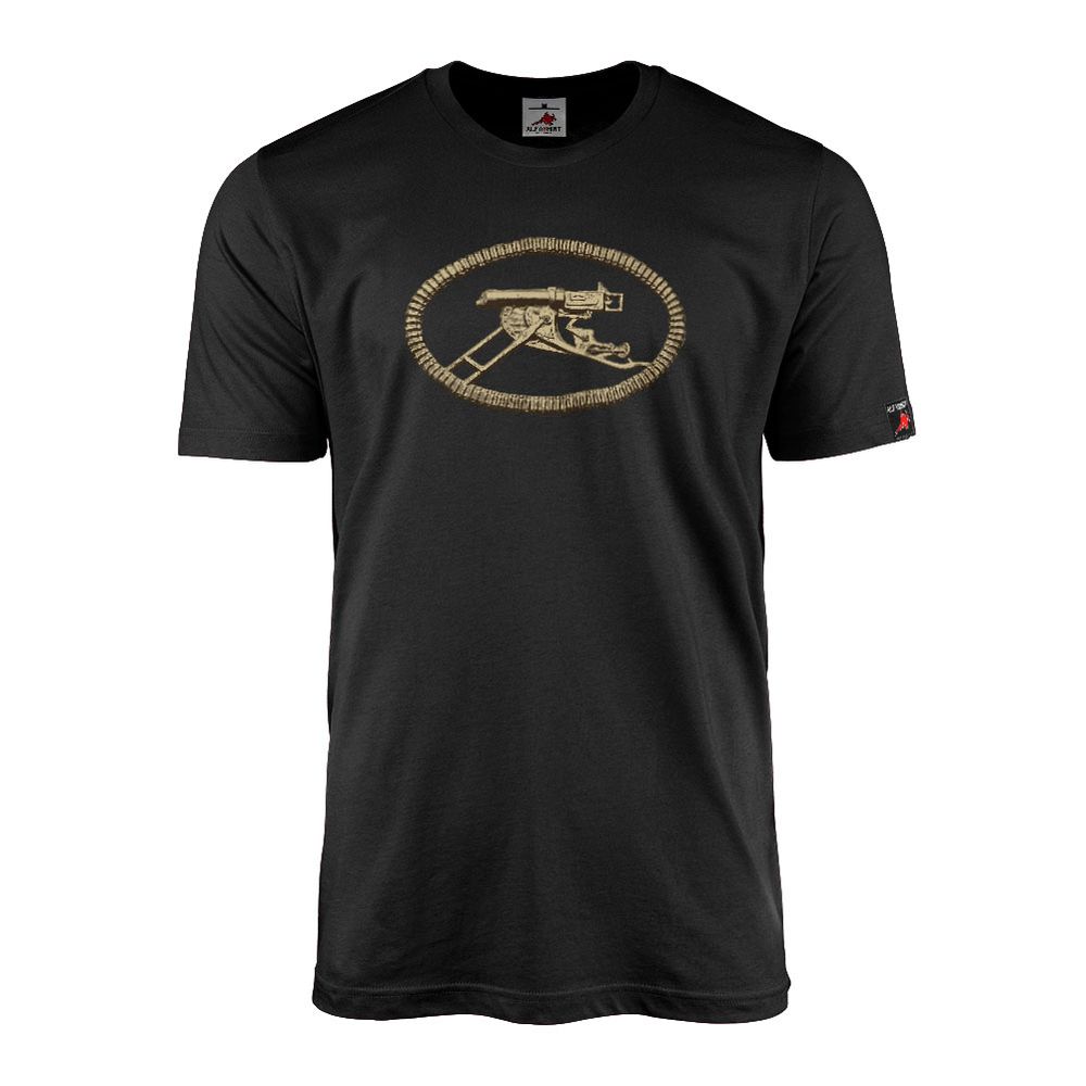 T-Shirt Maschinengewehr Abzeichen 1WK Verdienst Orden Ärmelabzeichen #46139