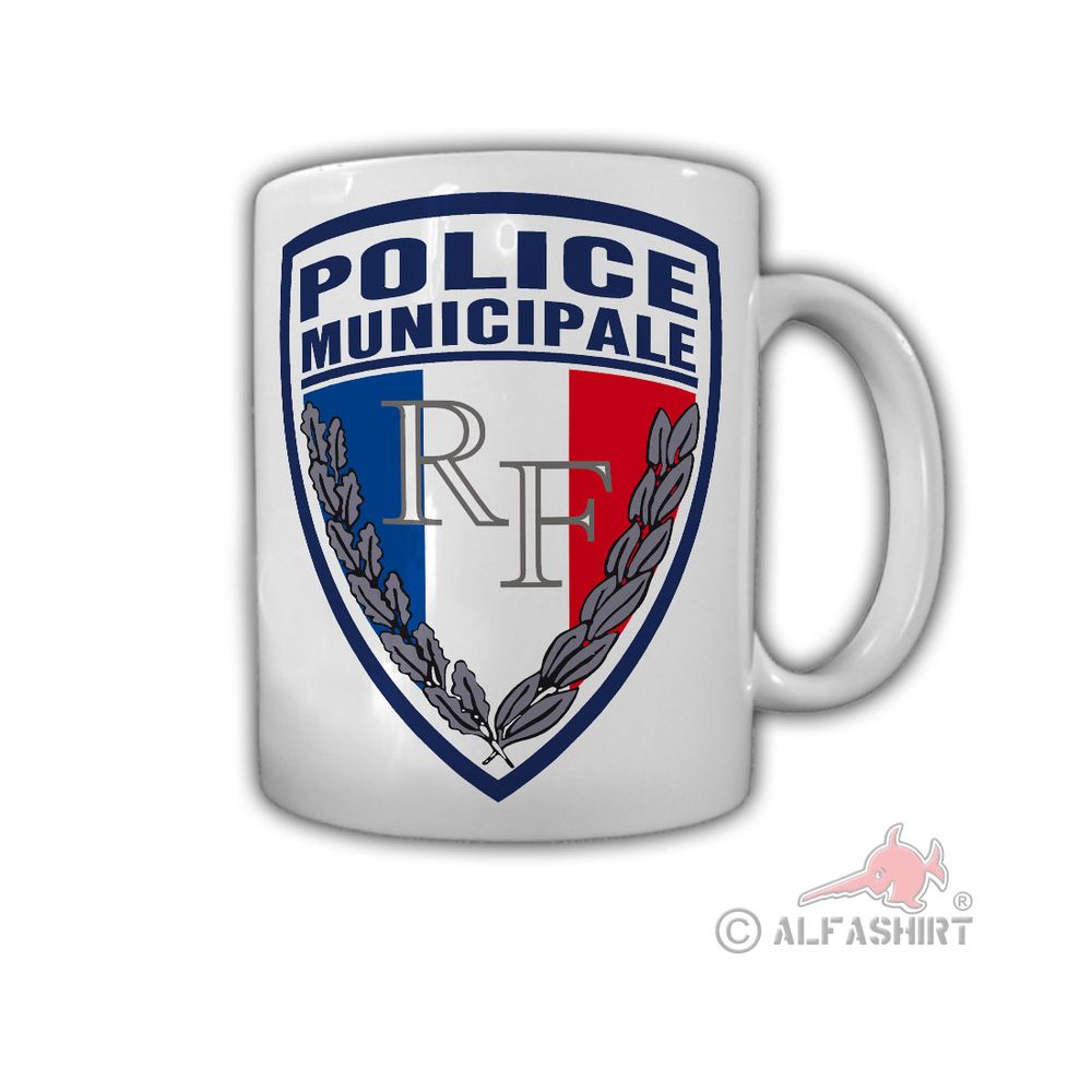 Police municipale France Frankreich Stadtpolizei Polizei Paris - Tasse #26788