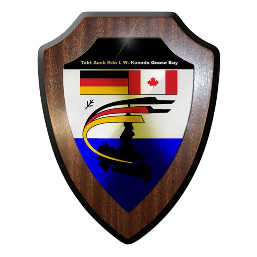 Wappenschild / Wandschild / Wappen - Goose Bay Kanada Canada Taktisches Bw #8384