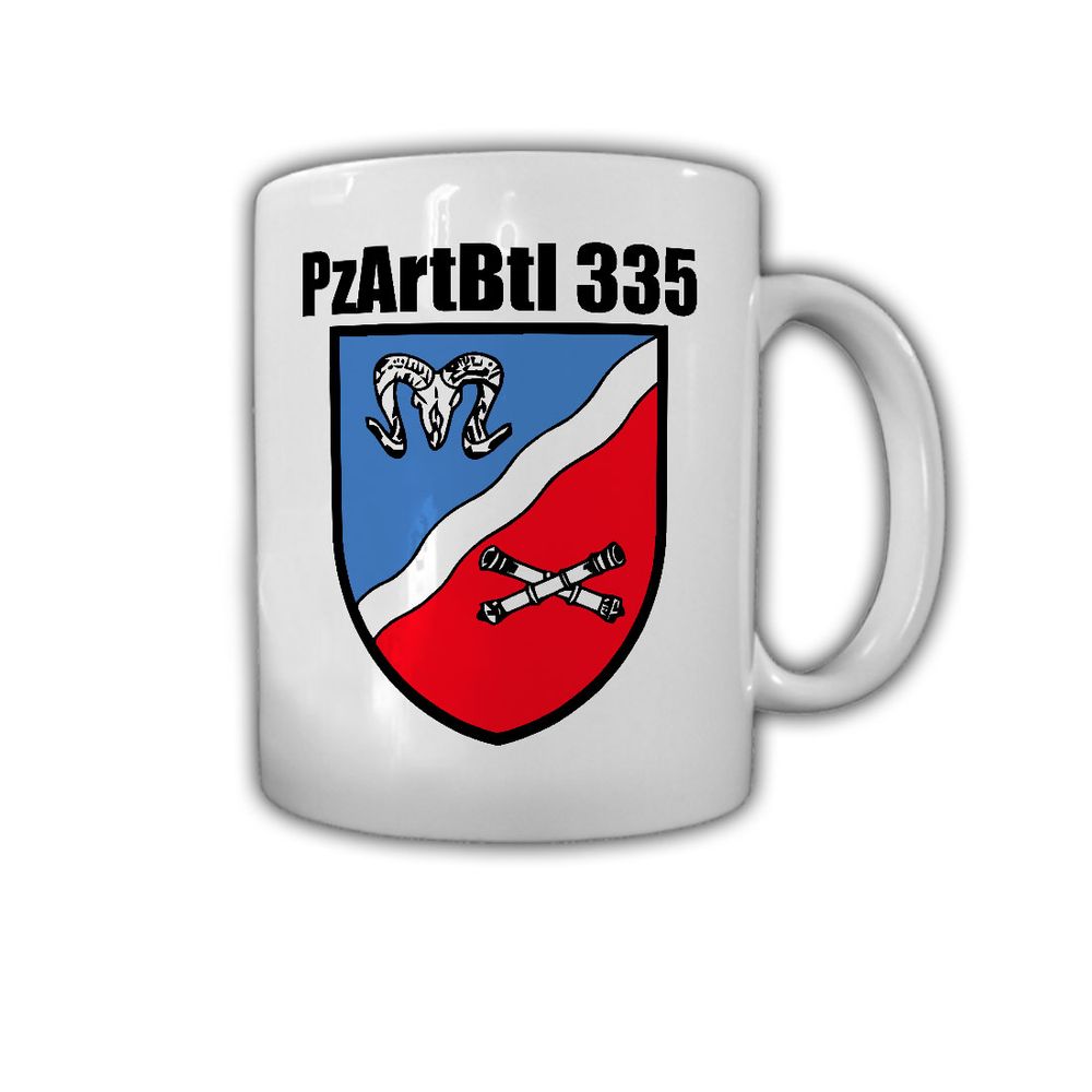 Tasse Panzerartilleriebataillon 335 PzArtBtl Luttmersen Bundeswehr #30211