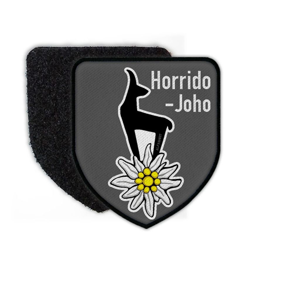 Patch Horrido – Joho Gams Alpen Edelweiss Gebirgs-Jäger Bundeswehr  #23767