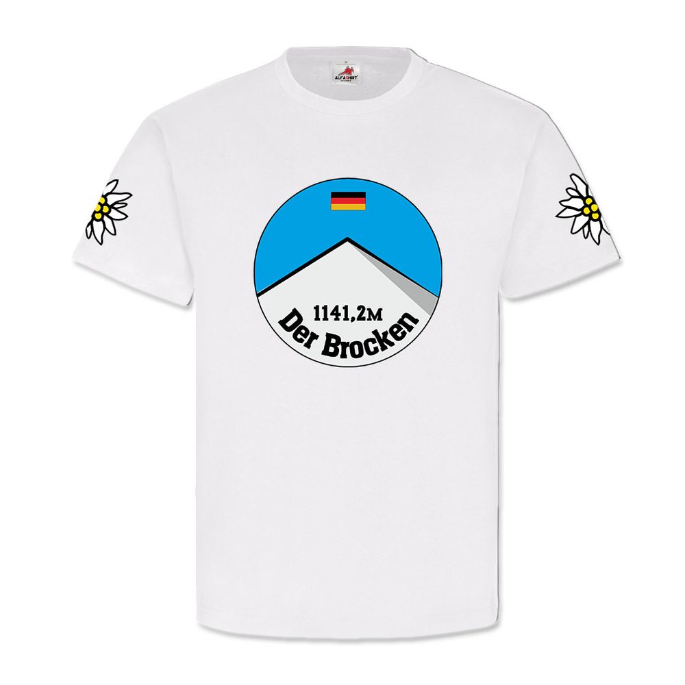 Der Brocken Deutschland Berg Mittelgebirge Harz Gipfel - T Shirt #11137
