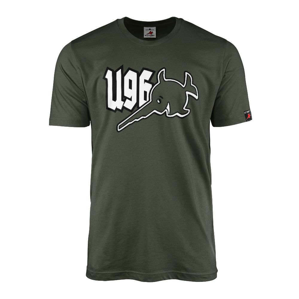 T-Shirt U96 Crew Uboot Schwertfisch Marine Kriegsmarine Atlantik #33546