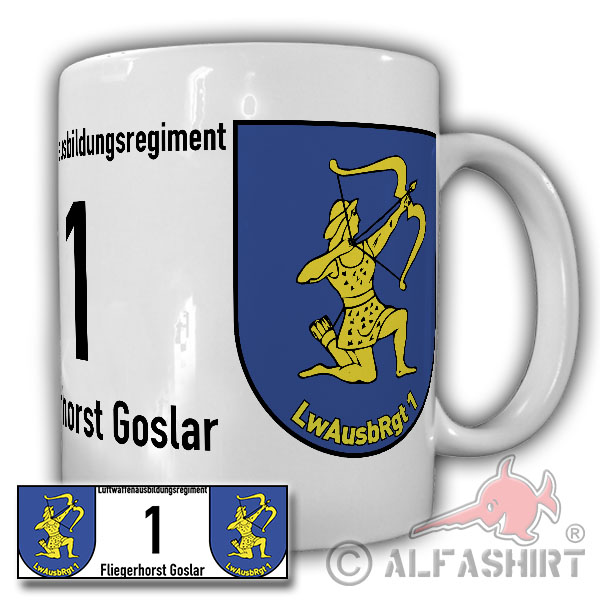 Tasse Luftwaffenausbildungsregiment 1 LwAusbRgt Bundeswehr Wappen#21827