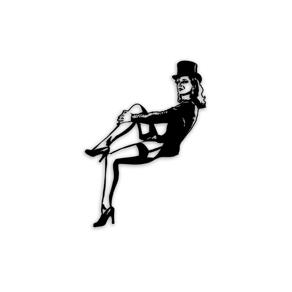 Aufkleber / Sticker - Lilli Marleen Militär Wh Lied (schwarz, 15x11) #A110
