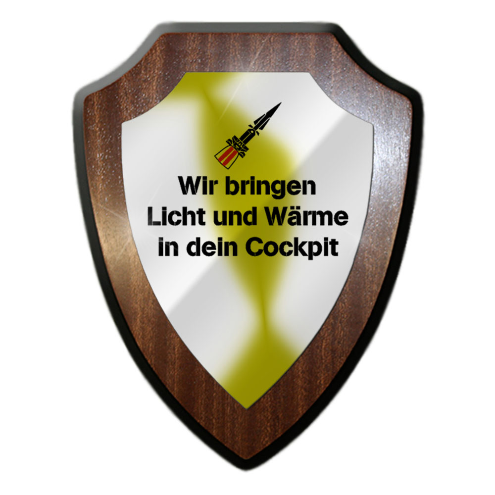 3 FlaRakBtl 23 Heidenrod Kemel Light & Heat Anti-aircraft Rocket Wall Sign # 27305