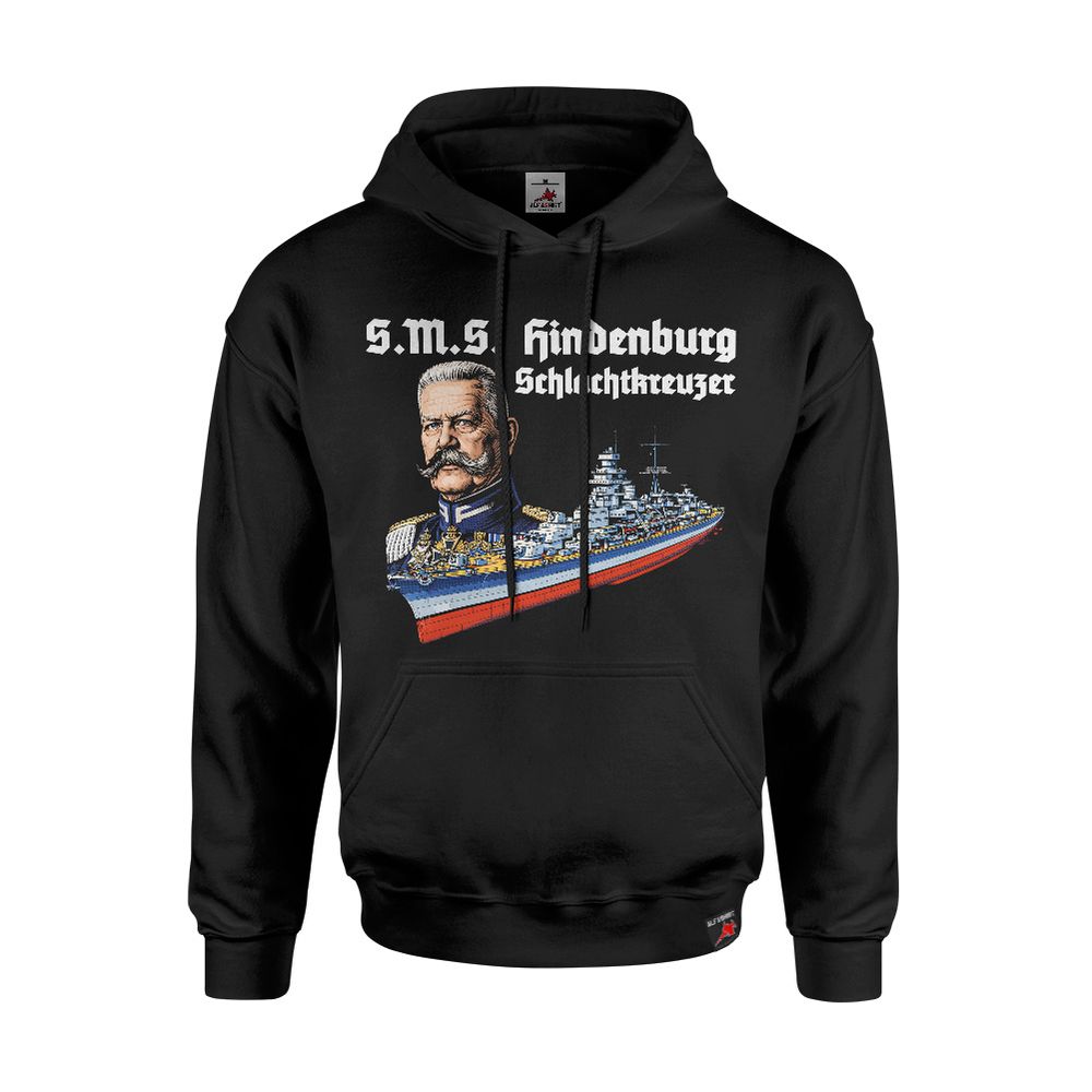 Hoodie SMS Hindenburg Kriegsschiff Kreuzer Naval Schiff Maritime #47754